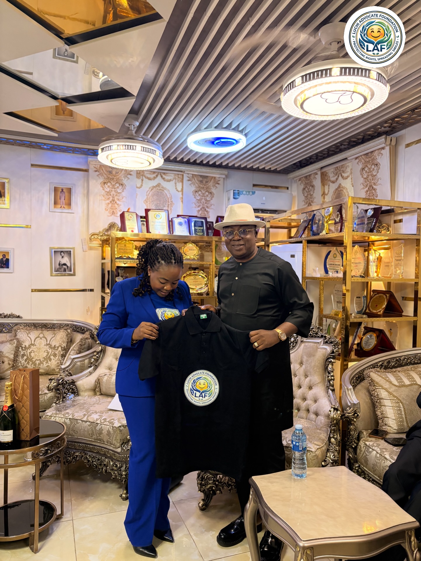 Courtesy Visit to Chief Ogwu James Onoja, SAN